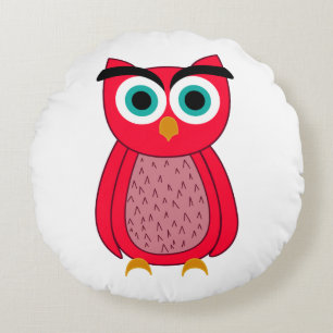 Coussins Ronds Hibou