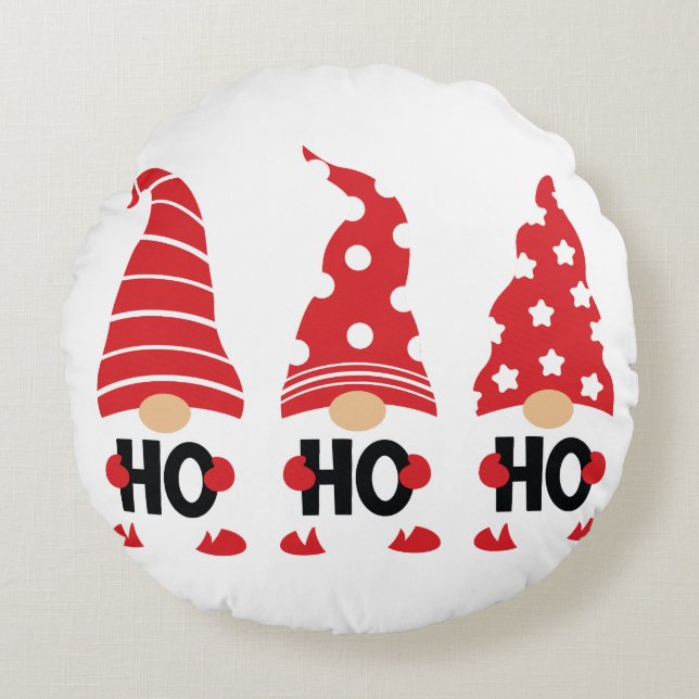 Coussins Ronds Ho Ho Ho (Devant)