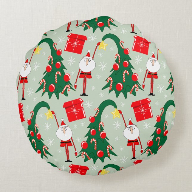 Coussins Ronds Holiday Decorative Pillow (Dos)