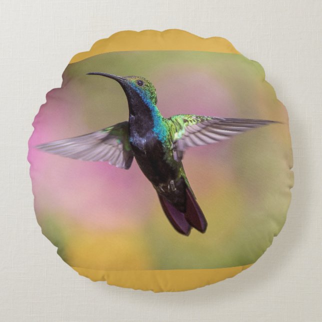 Coussins Ronds Humming Bird (Devant)