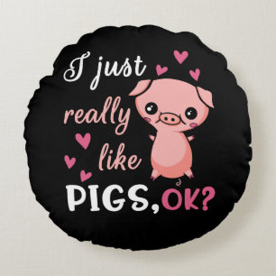 Coussins Ronds I Just Really Like