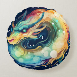 Coussins Ronds Imaginaire Dragon Dream Animal 14