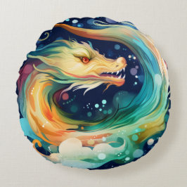 Coussins Ronds Imaginaire Dragon Dream Animal 6