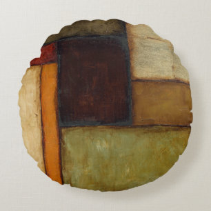 Coussins Ronds Impressionniste automnal par Jennifer Goldberger