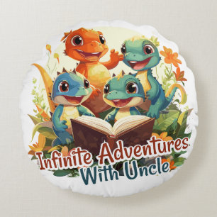 Coussins Ronds Infinite Adventures With Uncle