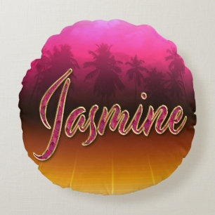 Coussins Ronds Jasmine Prénom