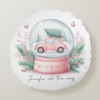 Coussins Ronds Jingle Tout Le Chemin