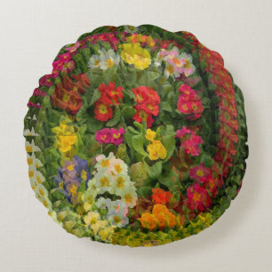 Coussins Ronds Joli Primroses du Soir.....