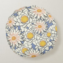 Jolis fleurs aquarelles sur fond bleu mignon