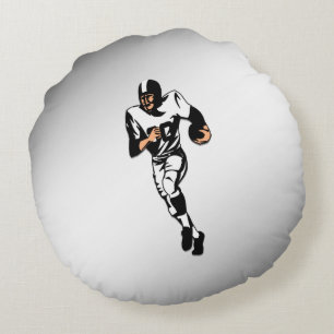 Coussins Ronds Joueur de football RB / Conception sportive