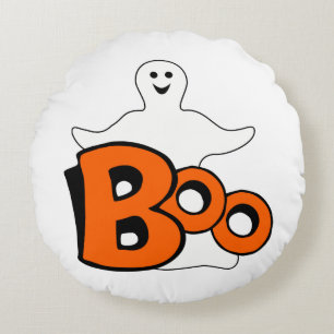 Coussins Ronds Joyeux fantôme de Boo