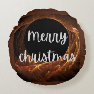 Coussins Ronds joyeux noël