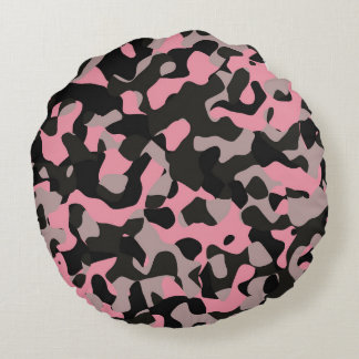 Coussins Ronds Kitty Camo