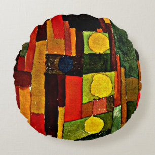 Coussins Ronds Klee - Dans le style de Kairouan,