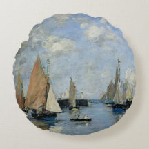 La jetée à la marée haute, Trouville