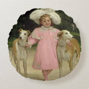 Coussins Ronds La mars d'Alice Antoinette De, âgé cinq