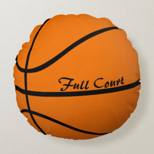 Coussins Ronds La pièce de lit de Basketballl du garçon rond de