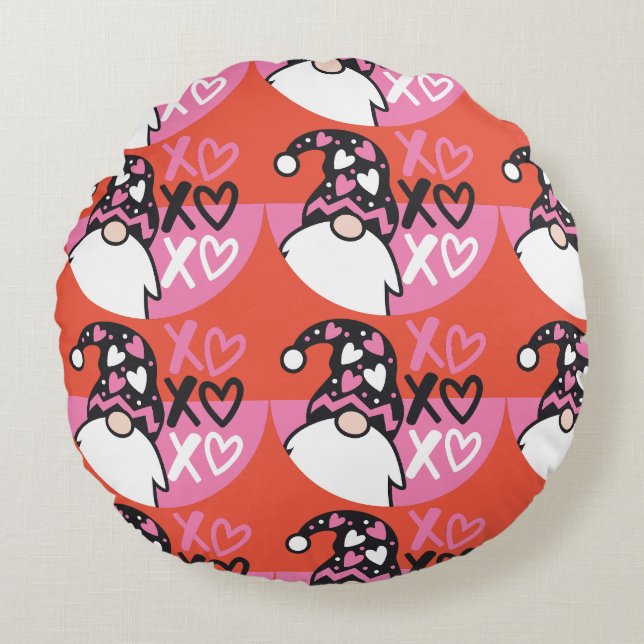 Coussins Ronds La Saint Valentin (Devant)