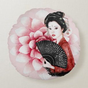Coussins Ronds La série Okinawa Design 34