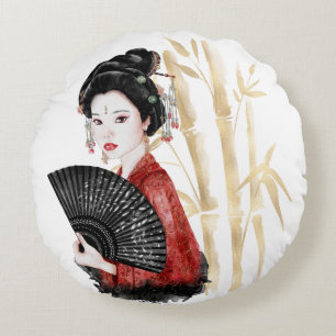Coussins Ronds La série Okinawa Design 39