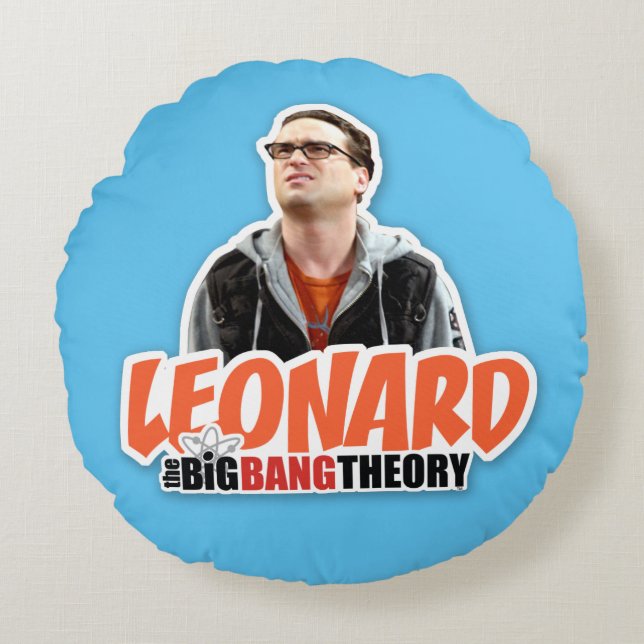 Coussins Ronds La théorie du Big Bang | Leonard (Devant)