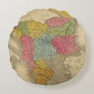 Coussins Ronds La Turquie en Europe 8