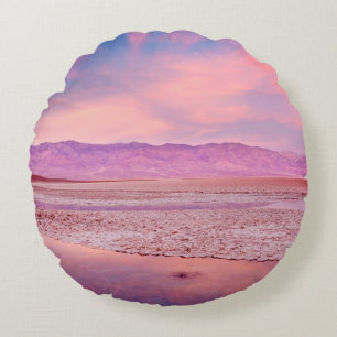 Coussins Ronds Lac water, Badwater, Death Valley
