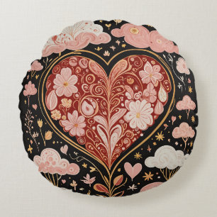 Coussins Ronds L'amour est dans l'air