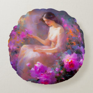 Coussins Ronds Lancer l'oreiller