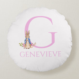 Coussins Ronds Lapin Classique Personnalisé