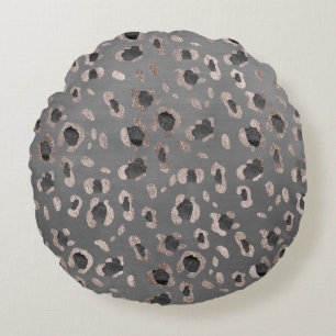 Coussins Ronds Le Poster de animal Leopard Glam n°6