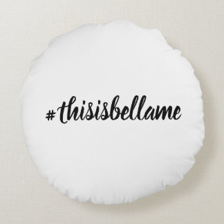 Coussins Ronds Le rêve Bigger/#thisisbellame 2 a dégrossi carreau