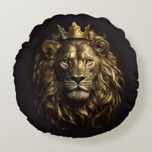 Coussins Ronds Le Roi ! Le Lion d'Oz pas si puéril