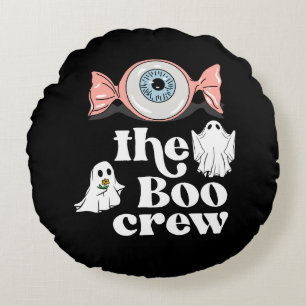 Coussins Ronds L'équipage du Boo Spooktacular Halloween Squad