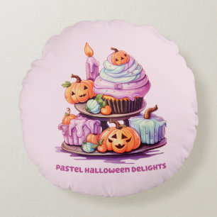 Coussins Ronds Les délices du Pastel Halloween