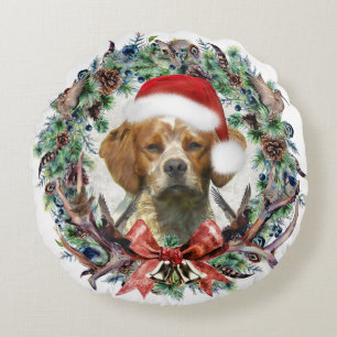 Coussins Ronds Les Espagnols de Bretagne, Noël