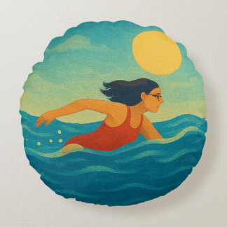 Coussins Ronds Les vacances