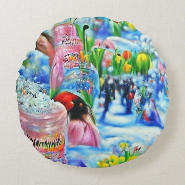 Coussins Ronds Lilly (Devant)