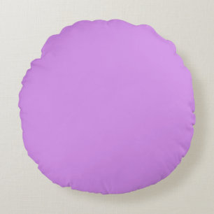 Coussins Ronds Llac clair (couleur solide)