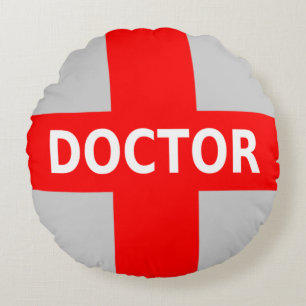 Coussins Ronds Logo de docteur