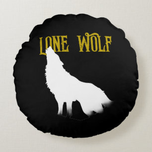 Coussins Ronds Lone Wolf Homme Sigma moderne minimaliste