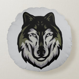 Coussins Ronds loup
