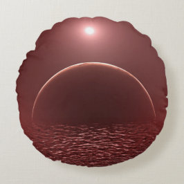 Coussins Ronds Lune océanique