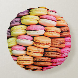 Coussins Ronds Macaron français