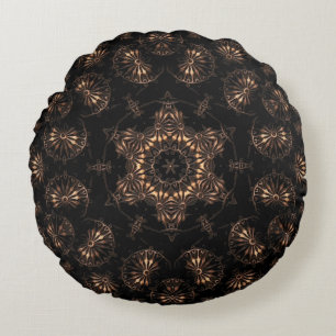 Coussins Ronds Mandala de l'âge de bronze 