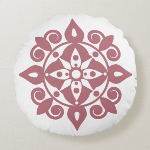 Coussins ronds Mandala Design frais