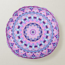 Mandala Violet Bohème Géométrique Méditation Confo