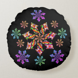 Coussins Ronds Mantis sept étoiles