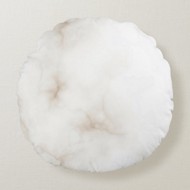 Coussins Ronds Marbre Pastel Pierre Parties scintillant Texture A (Devant)