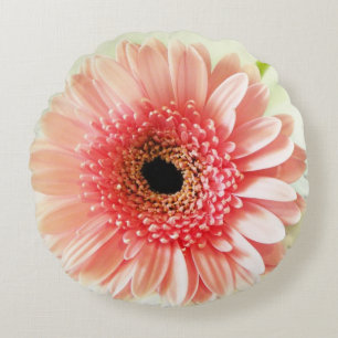 Coussins Ronds Marguerite gerbera